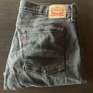 Wedgie straight Levi jeans.